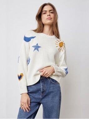 Rails Zoey Intarsia Galaxy sweater - Medium